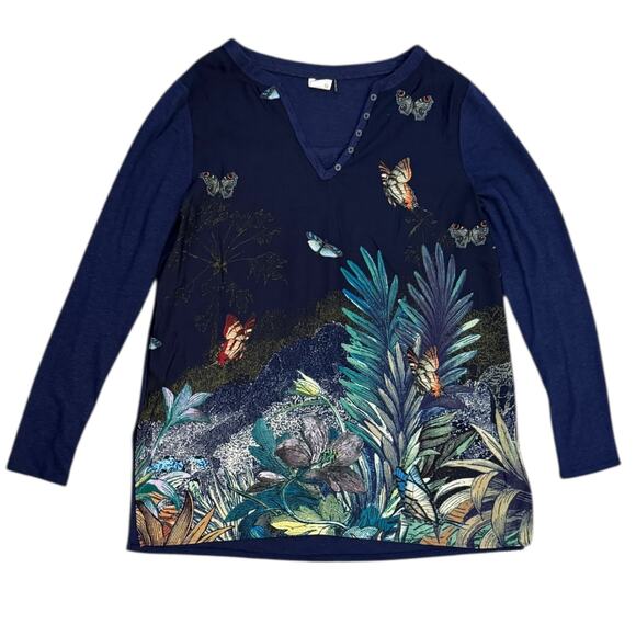 Anthropologie Akemi + Kin Fauna Butterfly Blouse - Picture 8 of 8